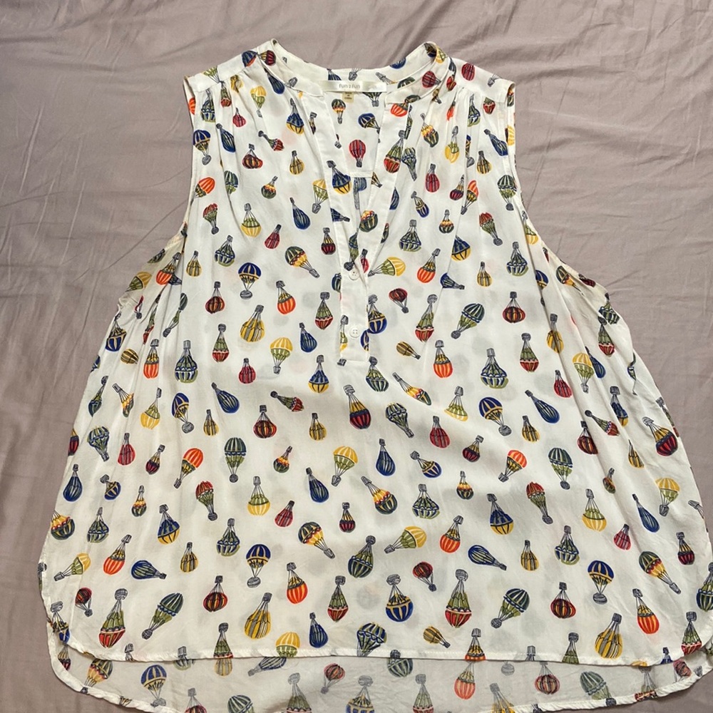 ModCloth Sleeveless hot air balloon top
